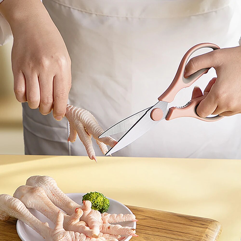 Gunting dapur rumah tangga baj - Baby Food Scissors ulasan dan harga