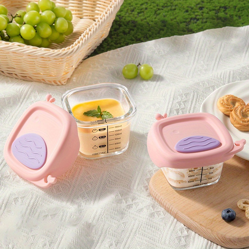 Wadah Makanan Bayi Kaca 120/18 - Baby Food Jars With Lids ulasan dan harga