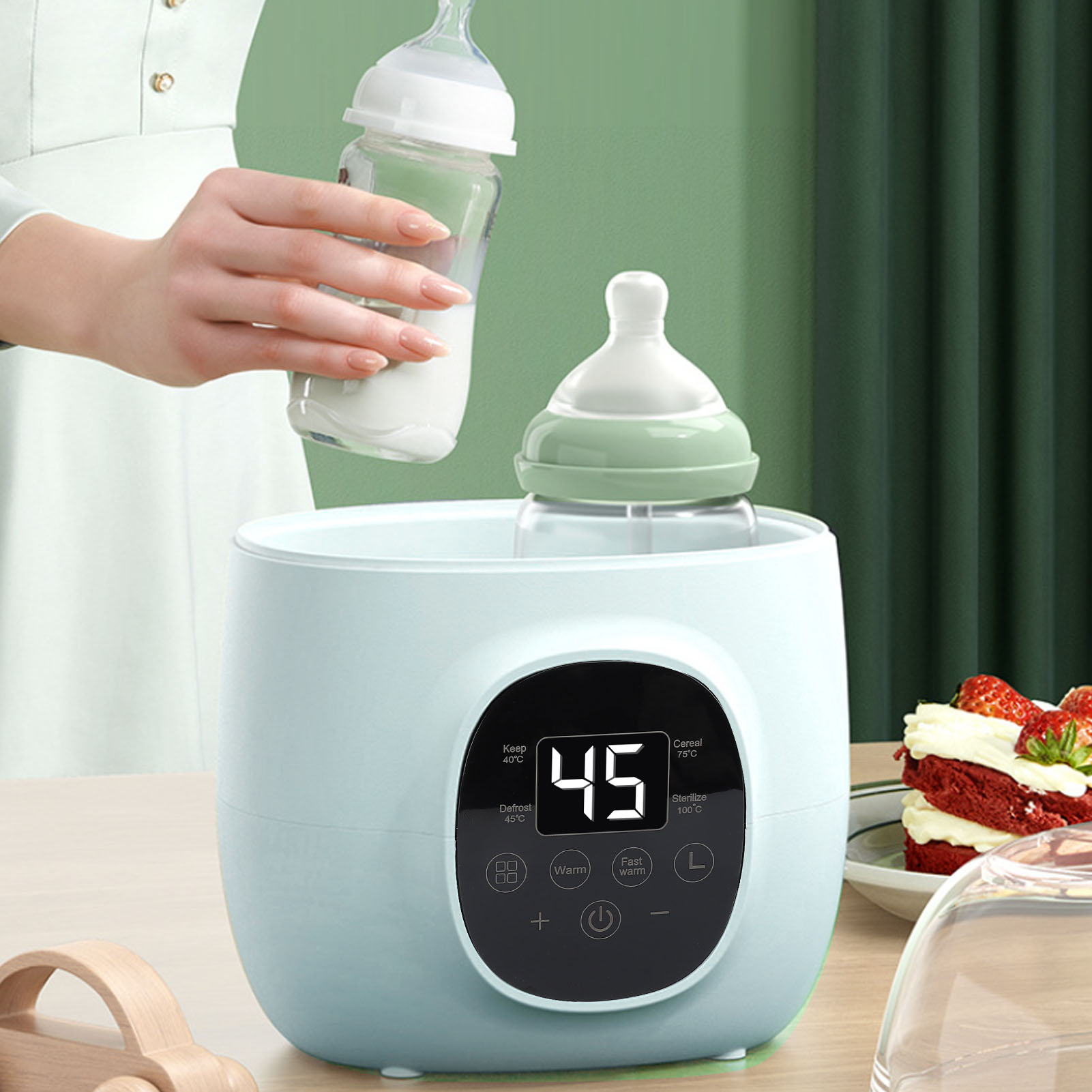 Penghangat Botol Bayi 200W PP  - Baby Food Warmer ulasan dan harga